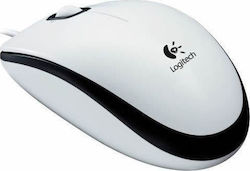 Logitech M100 Ενσύρματο Λευκό