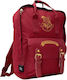 Harry Potter Deluxe Burgund Schulranzen Rucksack Junior High-High School in Burgundisch Farbe