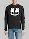 Marshmello dj SWEATSHIRT - BLACK