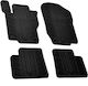 Lampa Set of Front and Rear Mats 4pcs Tray Type for Mercedes-Benz ML 2011 Black
