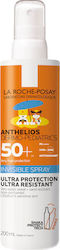 La Roche Posay Αδιάβροχο Παιδικό Αντηλιακό Spray Anthelios Dermo-Pediatrics για Πρόσωπο & Σώμα SPF50+ 200ml