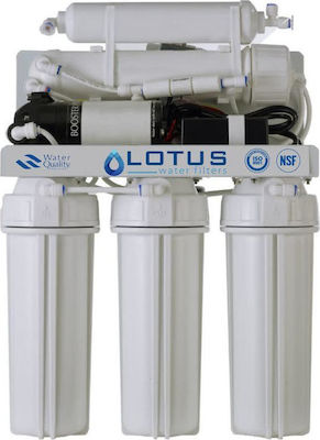 Water Quality Σύστημα Αντίστροφης Όσμωσης 5 Σταδίων Lotus RO 5 με Αντλία