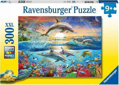 Puzzle pentru Copii Δελφίνια pentru 9++ Ani 300buc Ravensburger