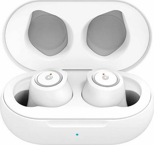 Sonic Gear TWS2 In ear Bluetooth хендсфри Слушалки с Кутийка за Зареждане Бял
