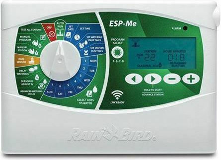 Rainbird ESP-ME LNK Wi-Fi Ready 4-22 Irrigation Programmer with Electric Table 4 Stops Expandable