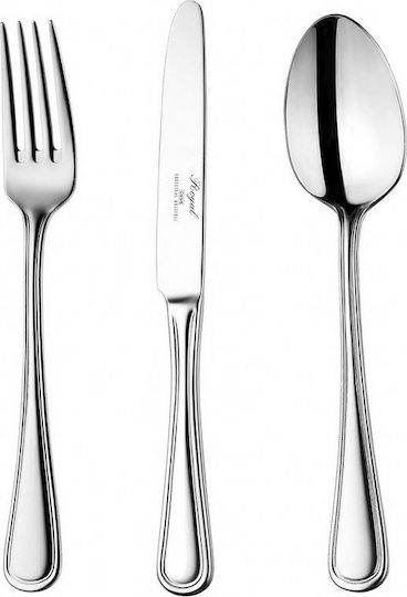 Okus Gourmet Set de Tacâmuri Inoxidabil Argintiu 24buc