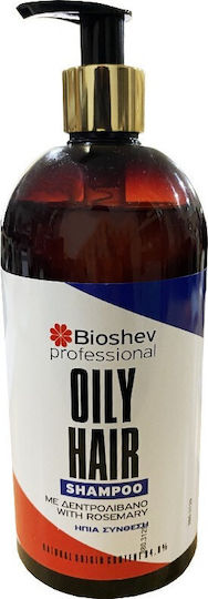 Bioshev Professional Hair Σαμπουάν Αναδόμησης/Θρέψης για Λιπαρά Μαλλιά 500ml