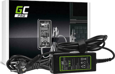 Green Cell Pro Laptop Charger 40W 19V 2.15A for Acer with Detachable Power Cord