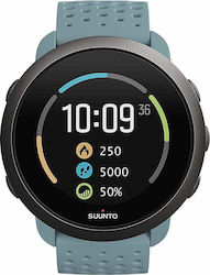 Suunto 3 Waterproof Smartwatch with Heart Rate Monitor (Moss Grey)