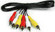 3x Cable Composite male - 3x Composite male 1.1m (500200130)