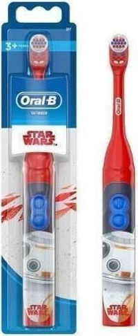 Oral-B Kids Star Wars Children's Electric Toothbrush with Chronograph for 3+ Years R5-D4