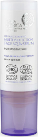 Natura Siberica Organic Certified Multi Protection Ενυδατικό Serum Προσώπου με Βιταμίνη E & Υαλουρονικό Οξύ για Αποτοξίνωση & Θρέψη 15ml