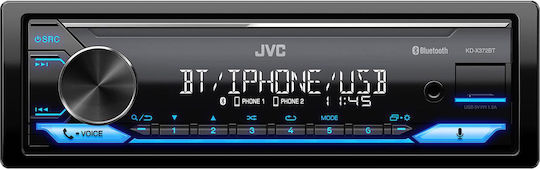 JVC KD-X372BT Ραδιόφωνο Αυτοκινήτου 1 DIN (Bluetooth/USB)