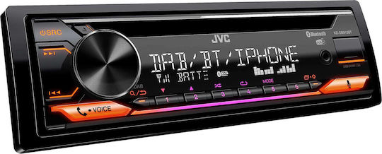 JVC KD-DB912BT Ραδιόφωνο Αυτοκινήτου 1 DIN (Bluetooth/USB)