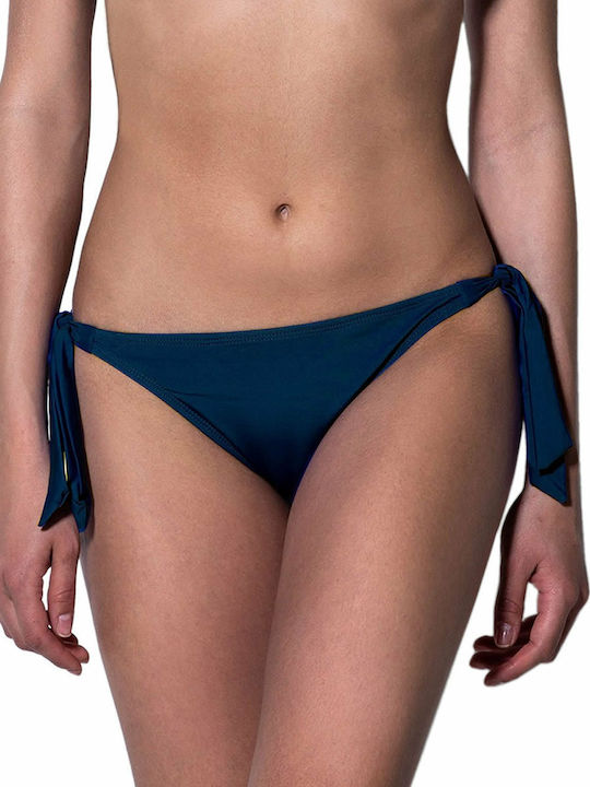 Bluepoint Bikini Slip mit Schnüren Marineblau