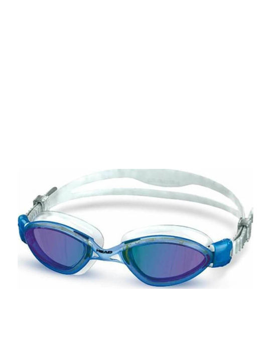 Head Tiger LSR+ Swimming Goggles Adults with Anti-fog Lenses Blue Blue