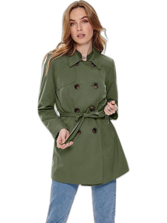 Only Damen Grape Leaf 1 Trenchcoat