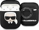 Karl Lagerfeld Iconic Silicone Case with Keycha...