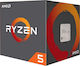 AMD Ryzen 5 1600 AF 3.2GHz Επεξεργαστής 6 Πυρήνων για Socket AM4 σε Κουτί με Ψύκτρα