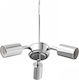 Rendl Light Studio Trix Pendant Light Suspension for Socket E27 Silver