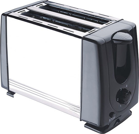 Muhler Φρυγανιέρα 2 Θέσεων 650W Inox