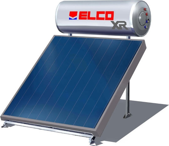 Elco EL-160 XR Ηλιακός Θερμοσίφωνας 160 λίτρων Glass Διπλής Ενέργειας με 2τ.μ. Συλλέκτη
