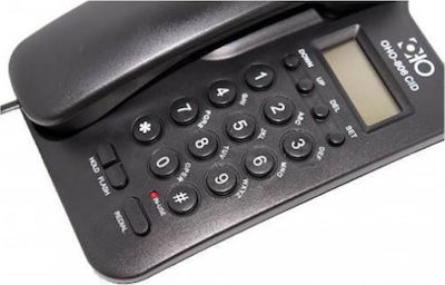 OHO-808 Office Corded Phone for Seniors Black