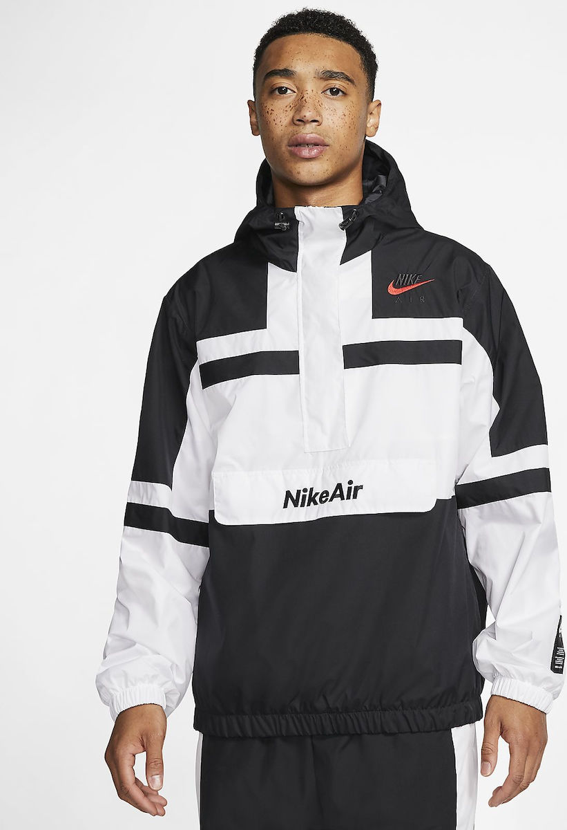 nike air black and white