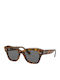 Ray Ban State Street Women's Sunglasses with Brown Tartaruga Plastic Frame and Black Lens RB2186 1292/B1
