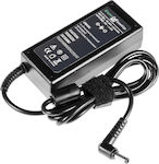 Green Cell Laptop Charger 65W 19V 3.42A for Lenovo / Toshiba with Detachable Power Cord