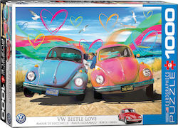 Beetle Love Puzzle 2D 1000 Bucăți