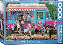 Dan's Ice Cream Van by Paul Normand Puzzle 2D 1000 Pieces