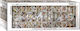 The Sistine Chapel Ceiling Panorama by Michelangelo Puzzle 2D 1000 Pieces