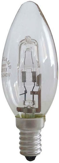 Eurolamp Халогенна Лампа за Цокъл E14 с Мощност 28W 240V