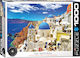 Пъзел Oia Santorini Greece HDR Фотография Серия 2D 1000 Части
