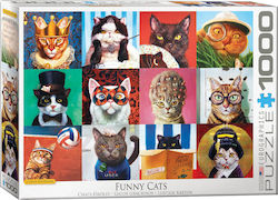 Funny Cats by Lucia Heffernan Puzzle 2D Smart Cut Design 1000pcs Funny Cats by Lucia Heffernan Puzzle 2D Smart Cut Design 1000pcs