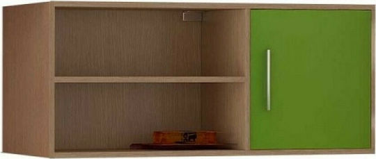 Kids Shelving Unit No43 Wall Mount Green 100x30x43cm