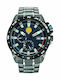 Patrouille De France Athos 3 Herrenuhr 47mm Batterie mit Silber Metallarmband