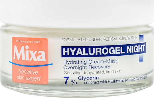 Mixa Hyalurogel Creme Gesicht Nacht 50ml