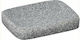 Aria Trade 6494180 Stone Soap Dish Countertop Gray