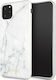 Guess Plastic Back Cover White (iPhone 11 Pro Max)