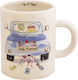 Natural Life Just Married Ceramic Cup White