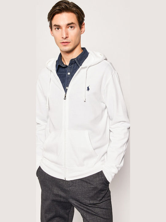 Sweatshirt with Hood White