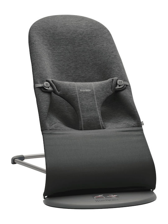 BabyBjorn Χειροκίνητο Relax Μωρού Bliss 3D Jersey Charcoal Grey για Παιδί έως 13kg