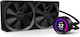 NZXT Kraken Z63 Υδρόψυξη Επεξεργαστή Διπλού Ανεμιστήρα 140mm για Socket AM4/1200/115x με RGB Φωτισμό
