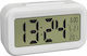 TFA Germany Tabletop Digital Clock with Alarm White 60.2018.02