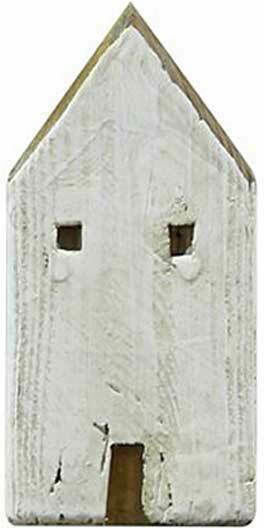 Zaros Διακοσμητικό Σπίτι από Ξύλο 8x16x16cm
