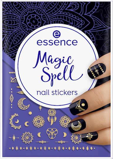 Essence Magic Spell Stickers with Design,art stickers for Nails 39pcs