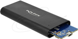 DeLock Θήκη για Σκληρό Δίσκο M.2 PCI Express NVME με σύνδεση USB 3.1