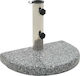 vidaXL Schirmständer aus Beton in Gray Farbe 40x28x4cm